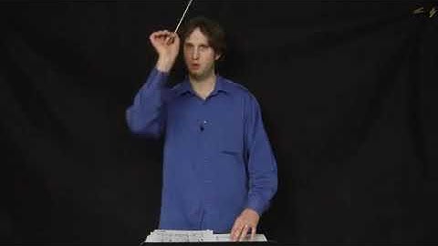Conducting Orchestra in 2/4 Time