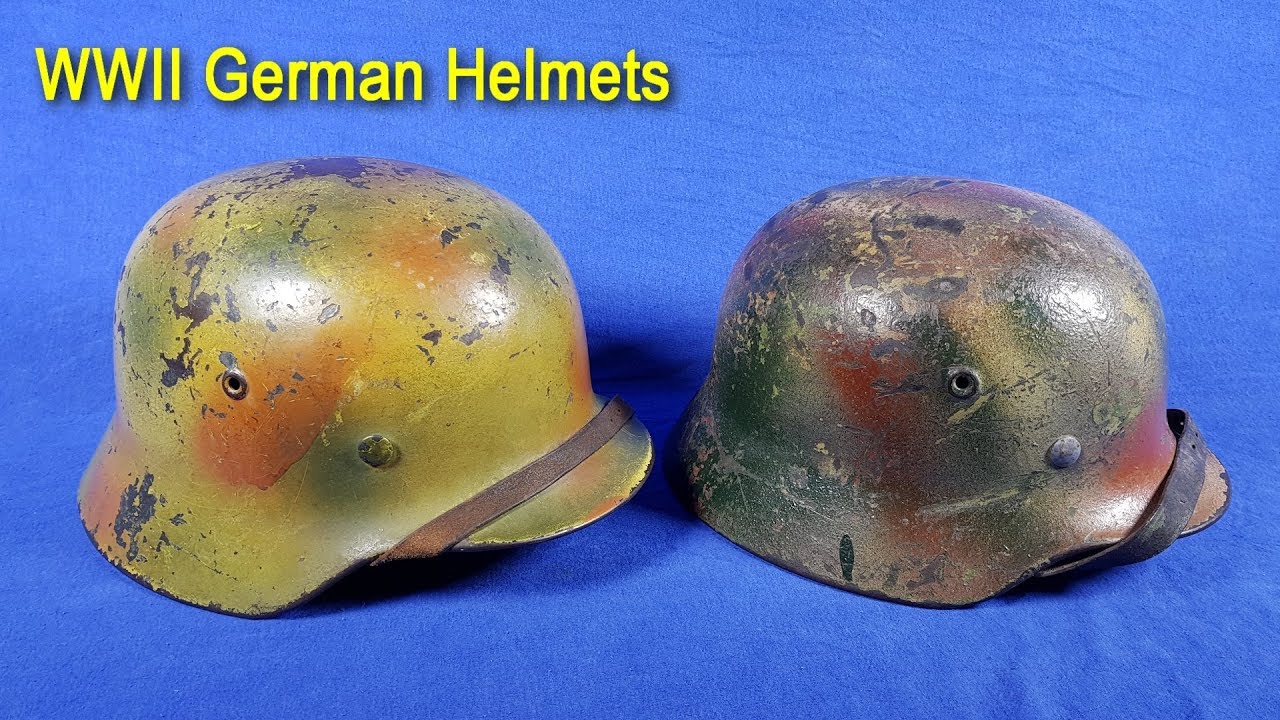 Original WW2 German Helmets