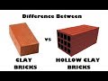 Solid Clay Bricks VS Hollow Clay Bricks