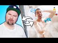 Men Swap Awkward Morning Shower Routines - Shocking Surprise!