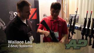 ARES Shell Ejecting Airsoft M4 Shot Show 2012