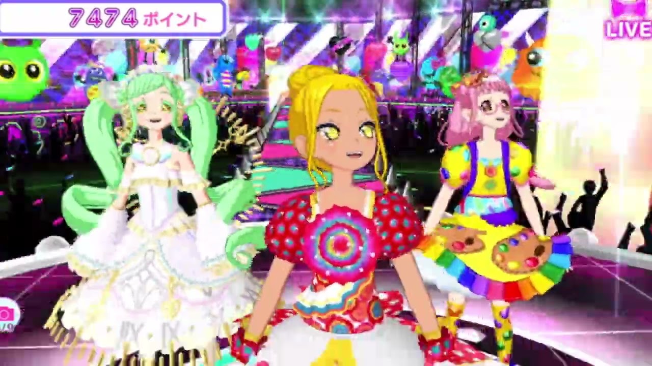 プリパラ 非売品 メルティラブコーデ アドパラ】ジュリィ＆ジャニスの「神」コーデ！✨【アイドル