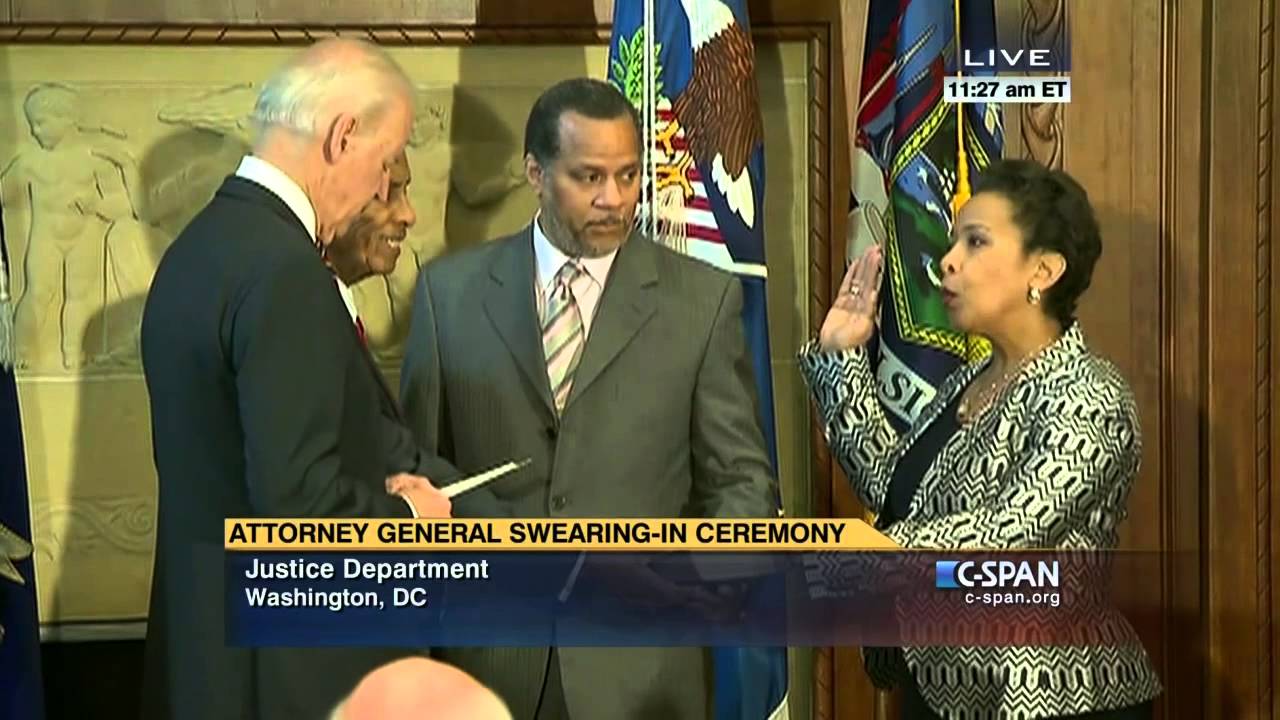 loretta lynch email Vice President Biden swears in Attorney General Loretta Lynch (C-SPAN)
