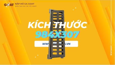 Lưới Chắn Rác Gang Đúc 984x307 GOAT - Có Bản Lề An Tâm Chống Trộm #songchanrac #gang @naphogagoat