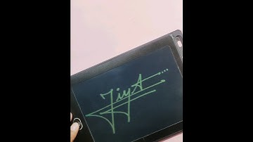 Jiya Sign Design | Art and Kraft 07 | #shorts #sign