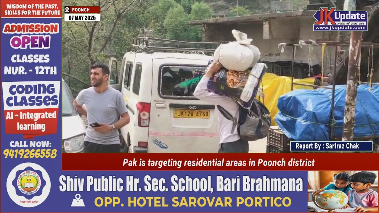 Pak is targeting residential areas in Poonch district