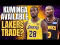 HAWKS MAKE KUMINGA AVAILABLE! LAKERS TRADE?