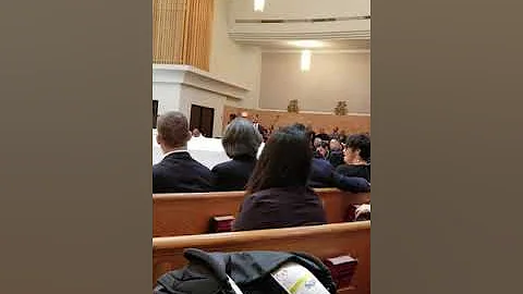 Nanny Connie Broussard Funeral- Gerard Green singing