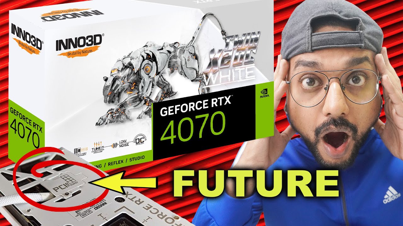 INNO3D GEFORCE RTX 4070 TWIN X2 OC GRAPHICS CARD WHITE