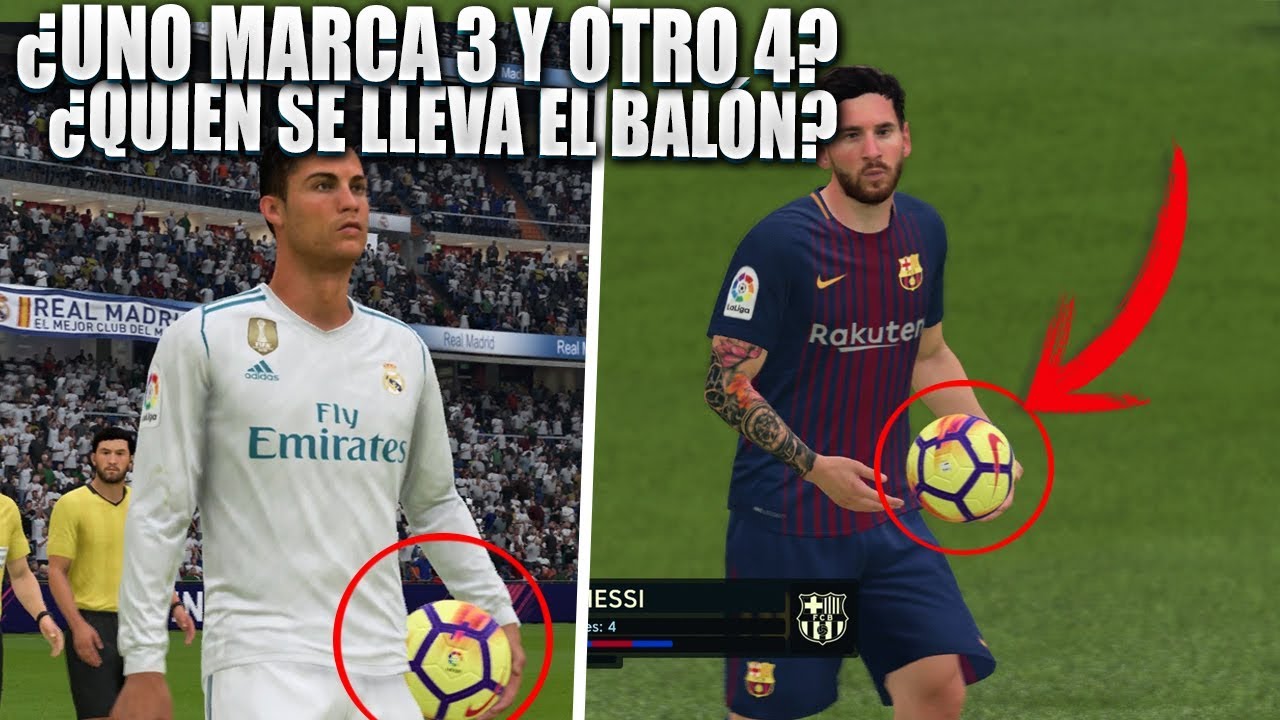 ¿Qué pasa si HACES un HAT TRICK y otro JUGADOR marca 4 GOLES? ¿Quién se