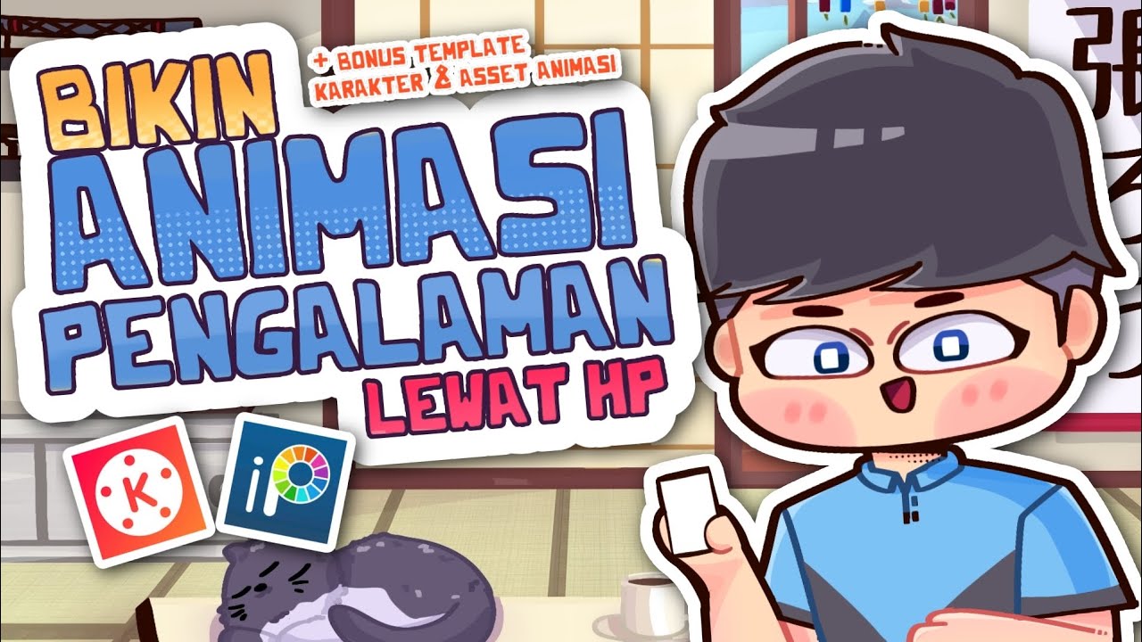 Cara bikin animasi pengalaman pakai hp