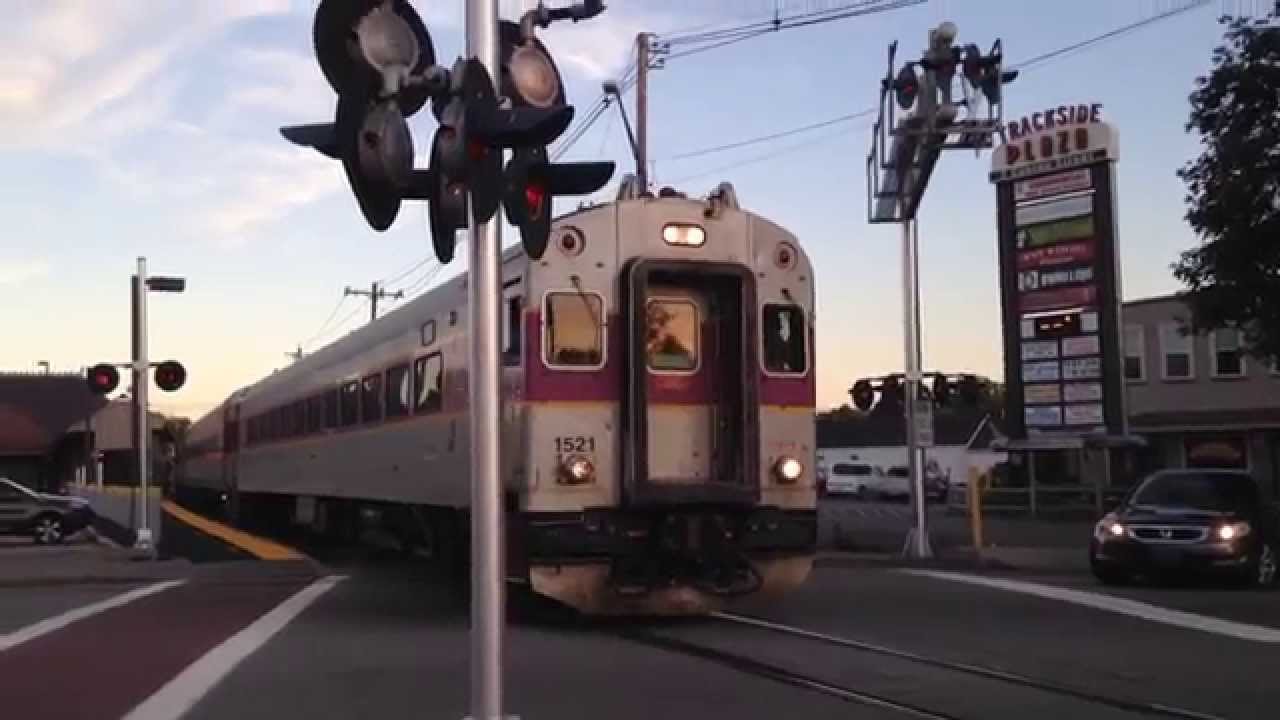 Greenbush MBTA at Stoughton Station YouTube