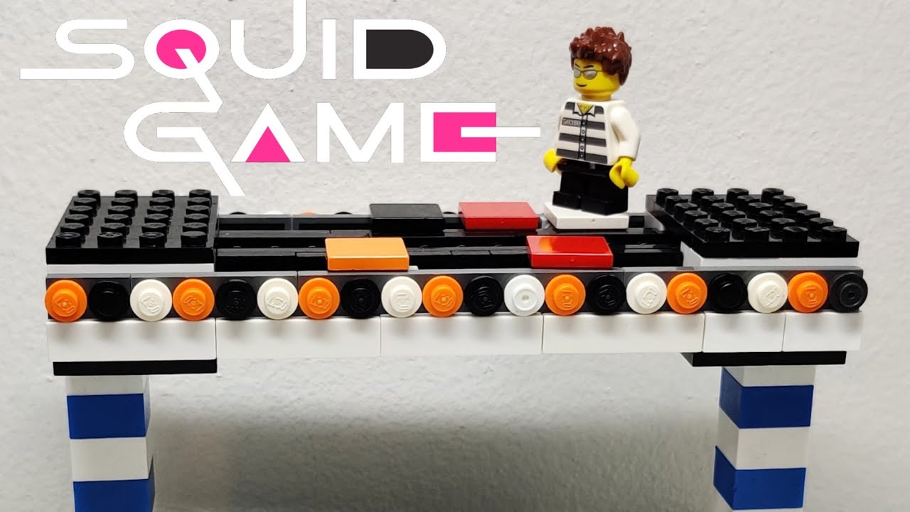 Lego | How to Make a Working Squid Game (Glass Bridge) - YouTube