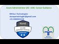 Azure Admin AZ900 &amp; AZ104 - Mithun Technologies - 9980923226