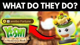What DO Amiibo Do in Yoshi and the Mysterious Book?