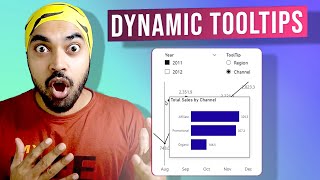 create dynamic tooltips using field parameter in power bi