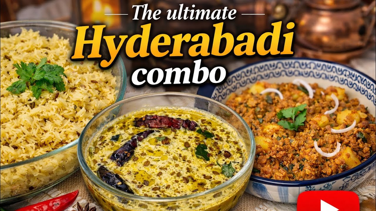Hyderabad’s Iconic Khichdi Khatta & Kheema Combo 🤤 | Ultimate Comfort Food 