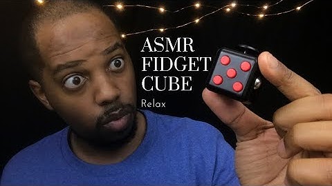 ASMR Fidget Cube for Relaxation - Tapping and Clicking Sounds