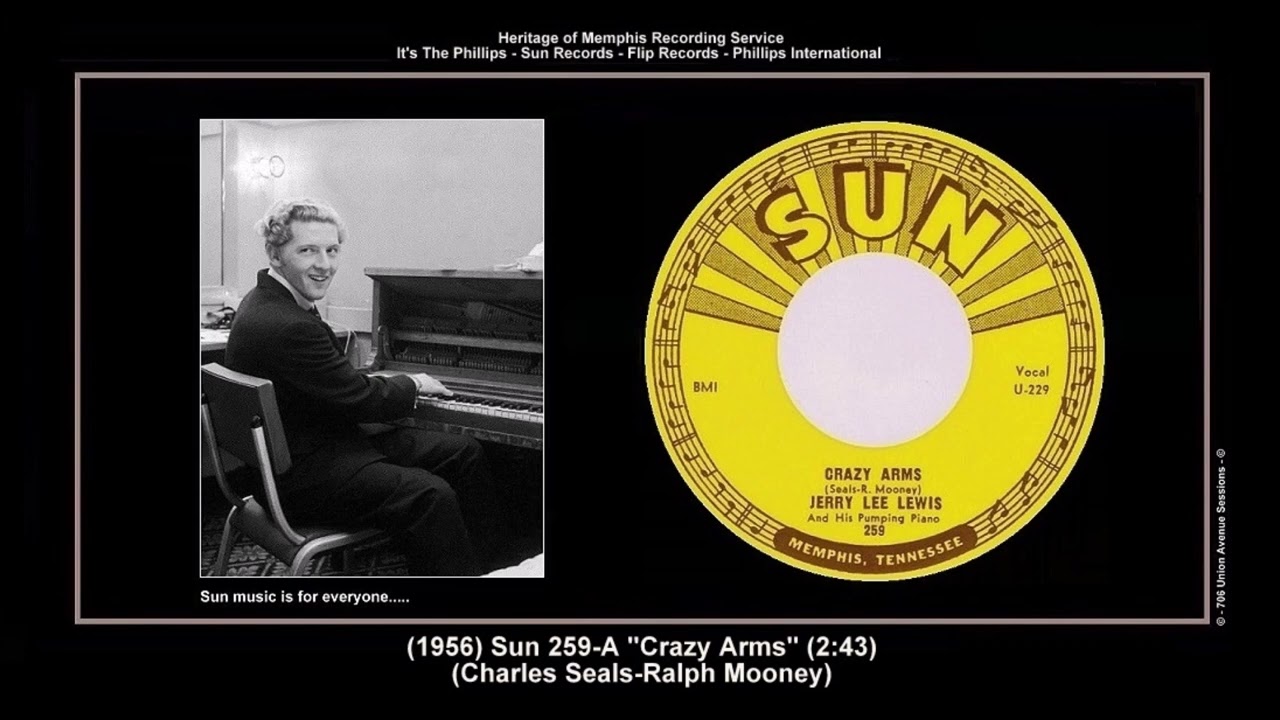 1956) Sun 259-A ''Crazy Arms'' Jerry Lee Lewis - YouTube