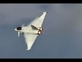 RAF Typhoon Display (Crazy Loud!!)      Southport Airshow 2016