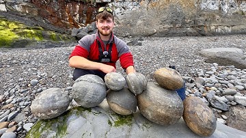2 Day Fossil Hunting - These HUGE Unopened Rocks Contained Rare Fossils! 