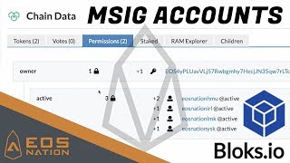 Create a MSIG Account with Bloks.io - EOS Nation Tutorial