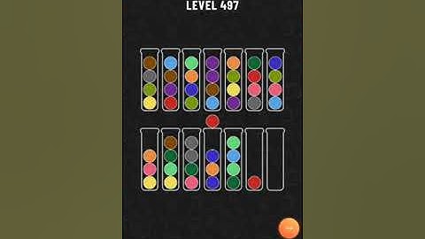 Ball sort puzzle level 497