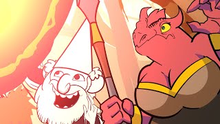 How to create a Flaming hellscape dnd dungeons dragons spellbook ttrpgs