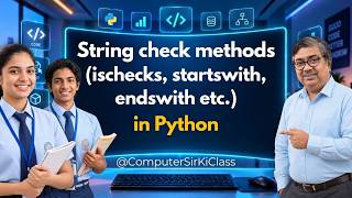 Python String Check Methods | isalpha, isdigit, isnumeric, isalnum & More