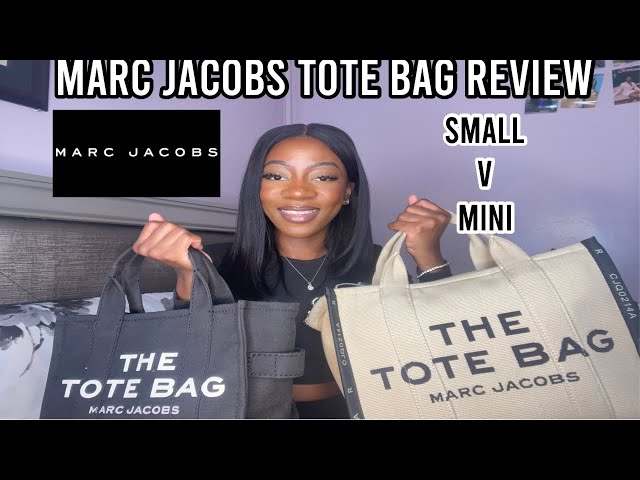 MARC JACOBS TOTE BAG REVIEW, SMALL V. MINI