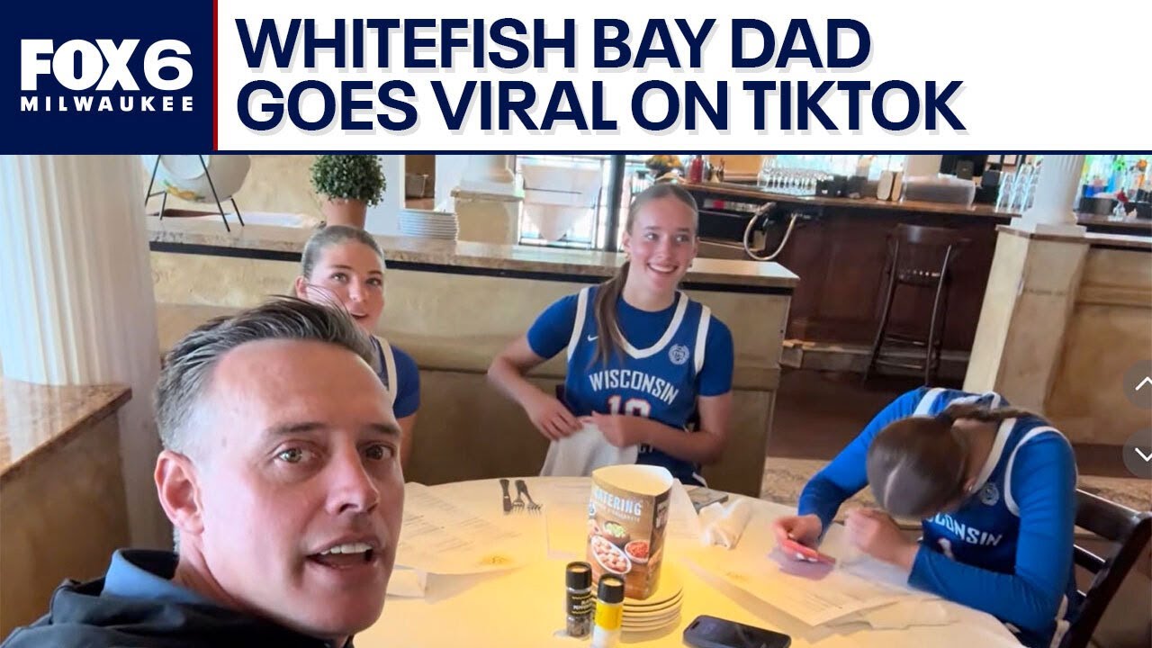 Whitefish Bay dad's TikTok antics go viral | FOX6 News Milwaukee