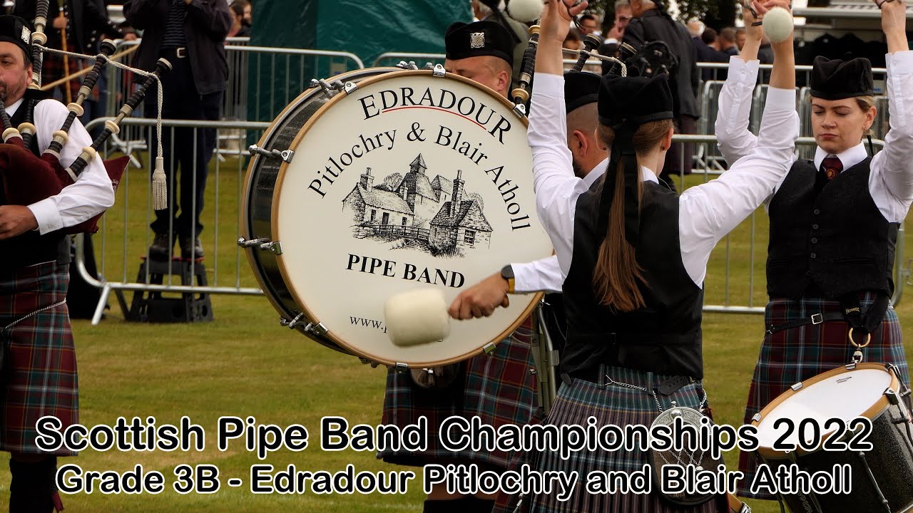 Scottish Pipe Band Championships Dumbarton 2022 Grade 3B Edradour