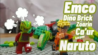 Emco Dino brick zoarin caur karena Naruto versi full|stop motion