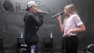 Annie U0026 Hayden Rehearsing Their Little Do You Know Performance 