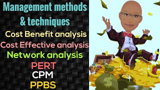 Management methods & techniques | Cost Benefit analysis | PSM lecture | Community Medicine lecture