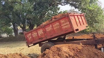 JCB 3DX plus Mahindra yuvo tech Plus  575 di  मिट्टी लोडिंग # JCB video katoon