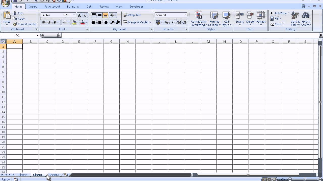 www microsoft excel 2007 tutorial