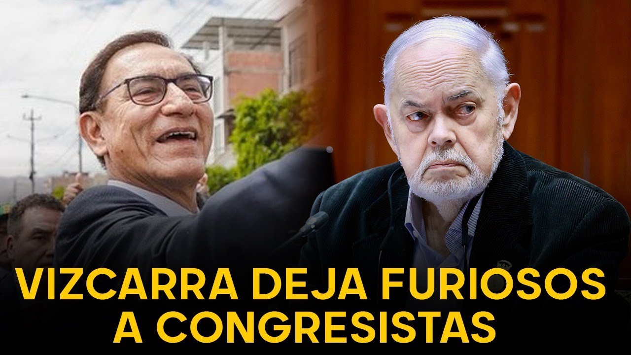 NI LOS MIRÓ | Martín Vizcarra incomoda al Congreso con su silencio: Montoya y Camones no soportaron