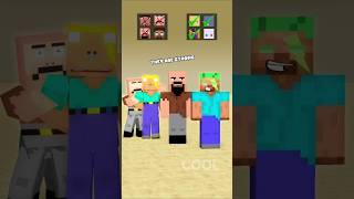 HELPING Herobrine To Power Up And Super Power Win Through Their Visits In Minecraft 3D short video 😱