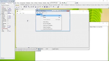 MENAMPILKAN MAIN MENU DI DEPHI