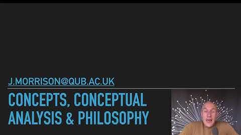 Concepts,  conceptual analysis, and philosophy