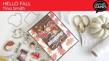 Tuesdays with Tina | Hello Fall Card | PHOTOPLAY PAPER