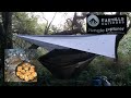 2 person Hammock camping easthills outdoors jungle explorer hammock good food an test