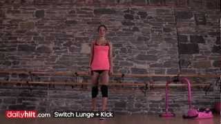 Switch Lunge Kick - TheDailyHiit