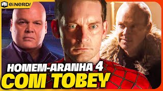 BOMBA! HOMEM-ARANHA 4 COM TOBEY MAGUIRE PODE ACONTECER!