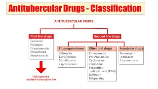 (54) Antitubercular Drugs | Classification of Antitubercular Drugs According to First & 2nd Lines