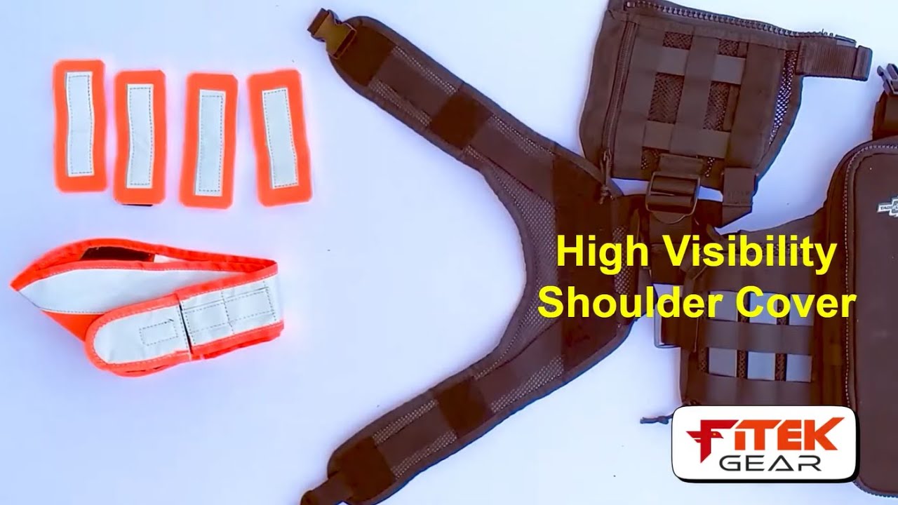 Fitek Gear High-Visibility Shoulder Cover & Harness: Safety for Field Photographers