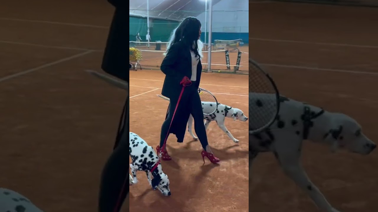 Теннисный тренер Круэлла (backstage)