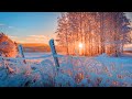 ❄ Beautiful Winter Relaxing Piano Music, Peaceful Soothing Instrumental Meditation Sleep Yoga Music