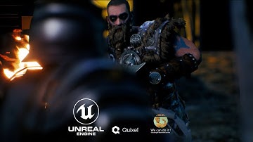 Unreal a short Viking Fight